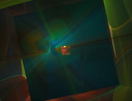 Imaginatory fractal abstract background Imageの写真素材