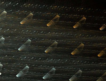 Imaginatory fractal abstract background Imageの写真素材