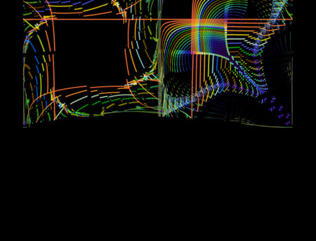 Imaginatory fractal abstract background Image