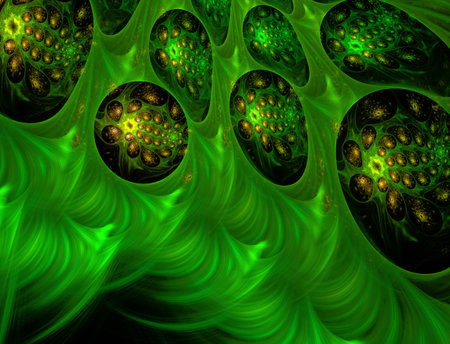 Imaginatory fractal abstract background Imageの写真素材