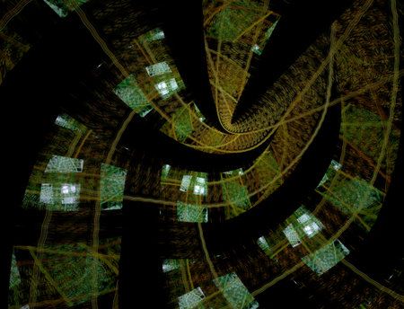 Imaginatory fractal abstract background Imageの写真素材