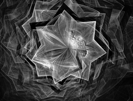 Imaginatory fractal abstract background Imageの写真素材