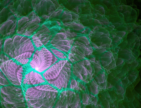 Imaginatory fractal abstract background Imageの写真素材