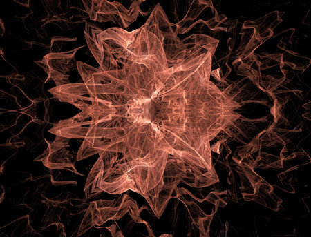 Imaginatory fractal abstract background Imageの写真素材