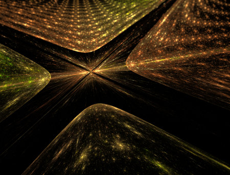 Imaginatory fractal abstract background imageの写真素材