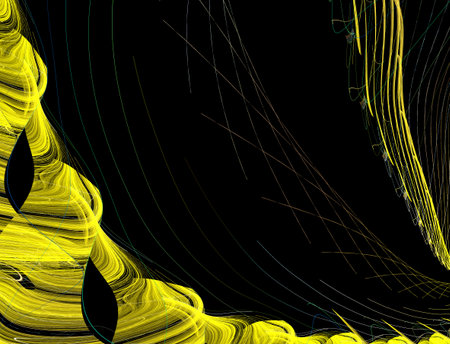 Imaginatory fractal abstract background Imageの写真素材