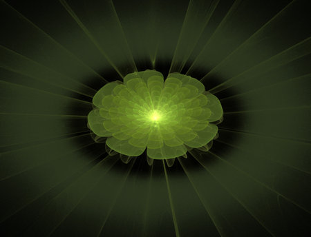 Imaginatory fractal abstract background imageの写真素材