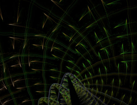 Imaginatory fractal abstract background Imageの写真素材