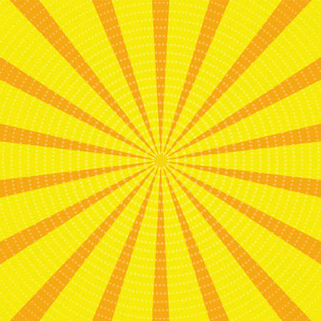 Background illustration in yellow and orange colors.のイラスト素材