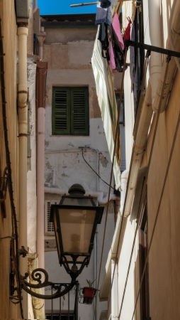 architecture details in Cefalu, Sicilyのeditorial素材