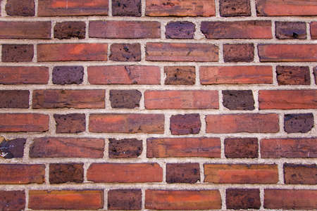 The texture of a brick wall.の写真素材