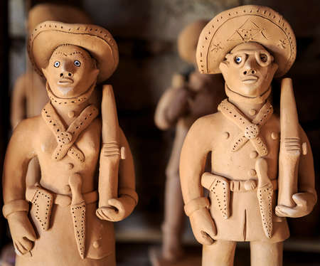 Art and craft from Brazil in south America.の写真素材