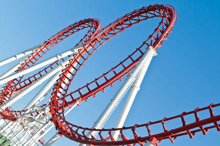 The scaring loops of a roller coaster.