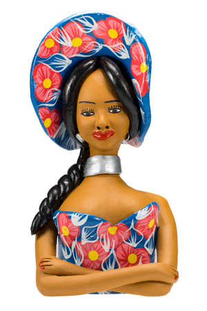 Brazilian art and craft made in Caruaru, Pernambuco, Brazil.のeditorial素材