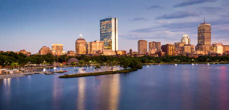 The iconic architecture of Boston in Massachusetts, USA.の写真素材