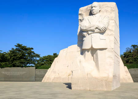 Washington DC and its Martin Luther king Jr Memorial.のeditorial素材