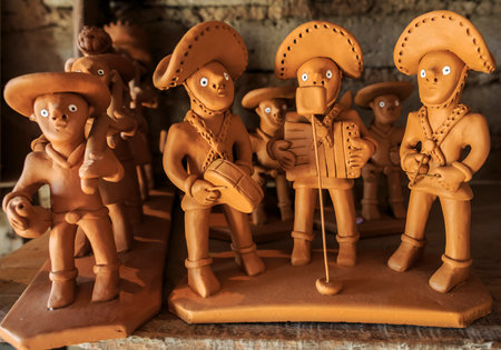 Brazilian art and craft made in Olinda, PE, Brazil.のeditorial素材
