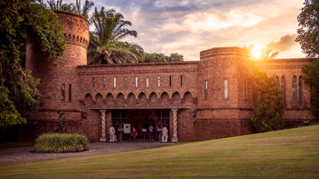Francisco and Ricardo Brennand Ceramic Museum in Recife, PE, Brazil.のeditorial素材