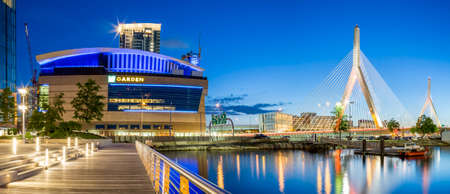 The iconic TD Garden in Massachusetts, USA.のeditorial素材