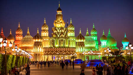 The iconic Dubai in the United Arab Emirates.のeditorial素材