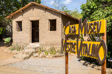 Mestre Vitalino Museum in Caruaru, Pernambuco, Brazil.のeditorial素材