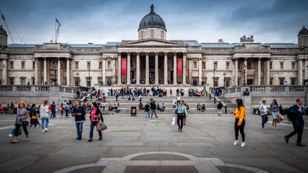 The iconic architecture of London in the UK.のeditorial素材