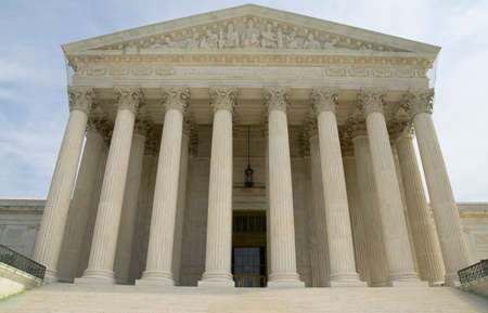 The Supreme Court of the USA in Washington DC.のeditorial素材