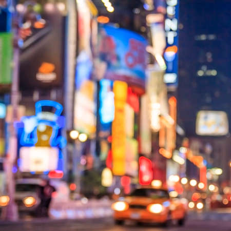 Conceptual image of New York city at Times Square.
