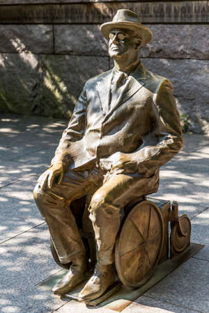 The Truman memorial in Washington DC, USA.のeditorial素材