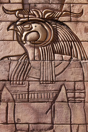 Decorated wall in Cairo, Egypt.のeditorial素材