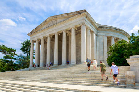 The architecture of Washington DC in the USA.のeditorial素材