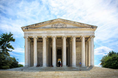 The architecture of Washington DC in the USA.のeditorial素材