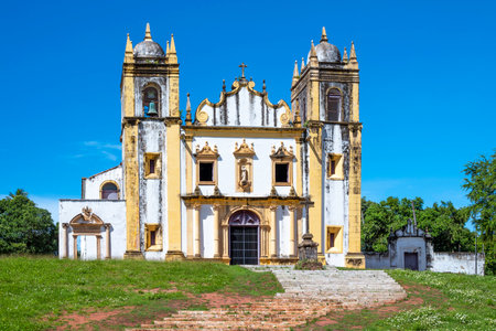 Olinda in Pernambuco, Brazil. Igreja do Carmo.の写真素材