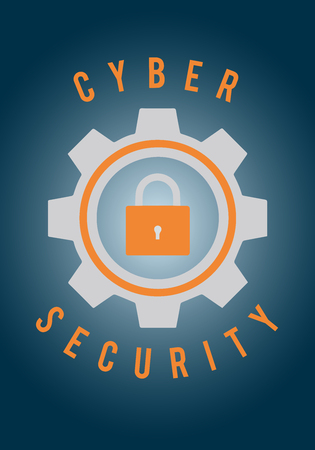 Cyber security symbolのイラスト素材