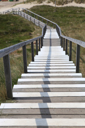 Sandy beachの写真素材