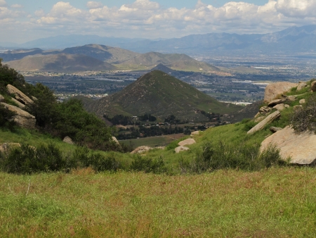 top of mountain viewの写真素材