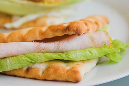 bacon sandwichの写真素材