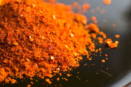 close-up of chili pepperの写真素材