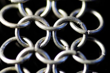 chain links backgroundの写真素材