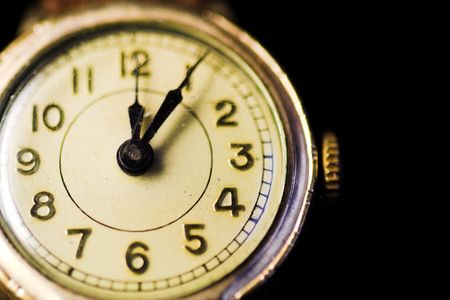 how time fliesの写真素材