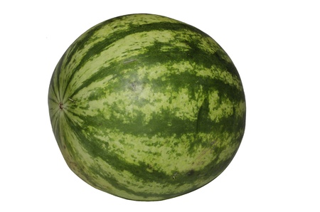 A isolated watermelonの写真素材