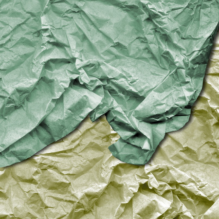A texture of creased paperの写真素材