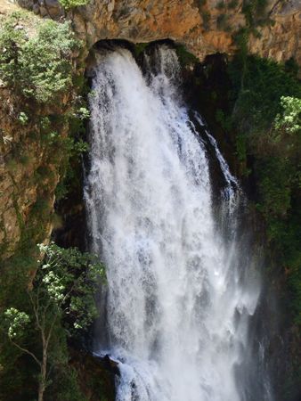 good looking super waterfall  kapuzbasi  kayseriの写真素材