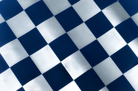 Checked Blue Material very good texture and patternの写真素材
