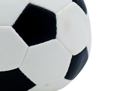 Wool Football  Ball Toy on isolated white background