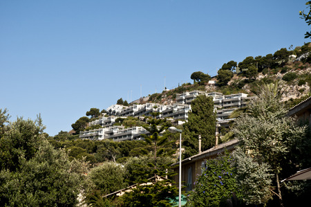 View of Cap dail franceの写真素材