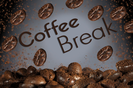 coffee break timeの写真素材