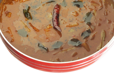 Sambar  Spicy Lentils from South India.の写真素材