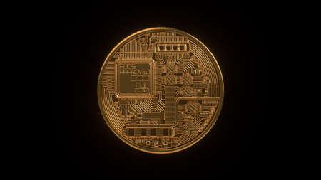 bitcoinの写真素材