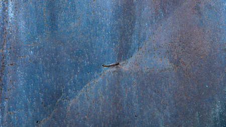 Old scratched steel texture. Grunge rusted metal texture, rust and oxidized metal background. Old metal iron panelの写真素材